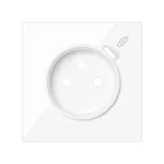 Simon 100 W100-10020138X-130 Panel 1-krotny: gniazdo z ładowarką USB C; biały
