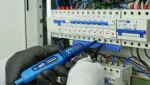 Tester napięcia 2-biegunowy PAN VOLTTESTER 400 wskaźnik LED 6-400 V AC/DC KAT III 400V bezbateryjny / przykręcane tulejki