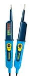 Tester napięcia 2-biegunowy PAN VOLTTESTER 400 FI wskaźnik LED 6-400 V AC/DC / RCD 30mA / bezbateryjny / wkręcane końcówki