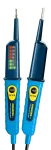 Tester napięcia 2-biegunowy PAN VOLTTESTER 400 FI wskaźnik LED 6-400 V AC/DC / RCD 30mA / bezbateryjny / wkręcane końcówki