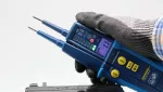 Tester napięcia / ciągłości PANMV-1000AD LED + LCD 12-1000 V AC/DC kolejnośc faz RCD 30mA dokręcane końcówki