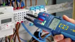 Tester prądu / napięcia LED + LCD 200A AC/DC cęgi otwarte True RMS
