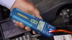 Tester prądu / napięcia LED + LCD 200A AC/DC cęgi otwarte True RMS