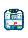 Tester gniazdek PANSOCKET-TEST-2 RCD 30 mA KAT II 300 V 90-250V