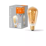 Lampa LED SMART+ WiFi CLASSIC Edison Gold 50 8W/TW E27