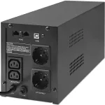 Qoltec Zasilacz awaryjny UPS Line Interactive | Monolith | 2000VA | 1200W | LCD | USB | RJ45