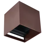 Kinkiet LED G9 IP65 corten CUBE LITE