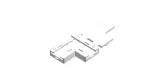 Złączka do taśm Fast Connector 3gen. T SMD/COB 2pin 10mm 5A PCB-PCB PRIME (10 szt.)