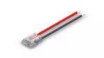 Złączka do taśm Fast Connector 3gen. SMD/COB 2pin 8mm 6A PCB-przewód 15cm PRIME (10 szt.)