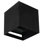 Kinkiet LED G9 IP65 czarny CUBE LITE