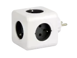 Rozgałęźnik CUBE 5 gniazd 16A/3680W Schuko AURA line