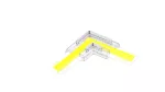 Złączka do taśm Fast Connector 3gen. L SMD/COB 2pin 8mm 5A PCB-PCB PRIME (10 szt.)
