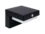 Kinkiet solarny SUNTIS 3000K 220lm 2Ah USB-C kwadrat IP54 czarna PRIME