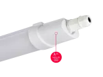 Oprawa hermetyczna LINIX 4000K 36W 4320lm IP65 120cm szara LITE czujnik ruchu MV