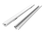 Profil aluminiowy narożny biały 3m - zestaw PRIME