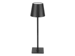 Lampa stołowa TAZA 3,5W 400lm CCT IP54 czarna 2x2000mAh 4in1 LITE