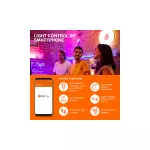 Lampa LED SMART+ WiFi CLASSIC Globe80 Filament szkło przezroczyste 60 8W/TW E27