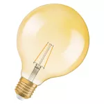 Lampa VINTAGE 1906 CL GLOBE125 Filament szkło przezroczyste GOLD 22 non-dim 2,5W 825 E27