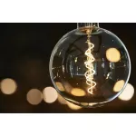 Lampa VINTAGE 1906 dim CL GLOBE125 Filament szkło przezroczyste GOLD 55 dim 7W 825 E27