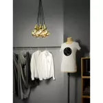 Lampa VINTAGE 1906 dim CL GLOBE125 Filament szkło przezroczyste GOLD 55 dim 7W 825 E27