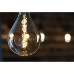 Lampa VINTAGE 1906 dim CL GLOBE125 Filament szkło przezroczyste GOLD 55 dim 7W 825 E27