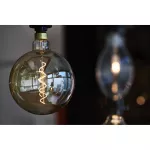 Lampa VINTAGE 1906 dim CL GLOBE125 Filament szkło przezroczyste GOLD 55 dim 7W 825 E27