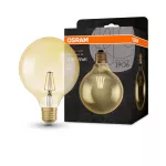 Lampa VINTAGE 1906 CL GLOBE125 Filament szkło przezroczyste GOLD 55 non-dim 6,5W 825 E27