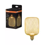 Lampa DECOR FLAT LAMP IN METAL HOUSING 3.5W 827 Frosted E27 Non-DIM