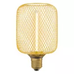 Lampa DECOR STRAW FILAMENT LAMP IN METAL HOUSING 3.5W 818 E27