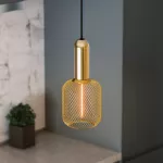 Lampa DECOR STRAW FILAMENT LAMP IN METAL HOUSING 3.5W 818 E27