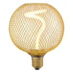 Lampa DECOR SPIRAL FILAMENT LAMP IN METAL HOUSING 3.5W 818 E27