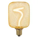 Lampa DECOR SPIRAL FILAMENT LAMP IN METAL HOUSING 3.5W 818 E27