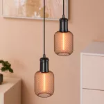 Lampa DECOR STRAW FILAMENT LAMP IN METAL HOUSING 3.5W 818 E27