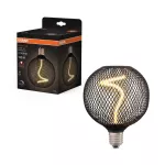 Lampa DECOR SPIRAL FILAMENT LAMP IN METAL HOUSING 3.5W 818 E27