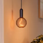 Lampa DECOR SPIRAL FILAMENT LAMP IN METAL HOUSING 3.5W 818 E27