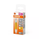 Lampa LED SLIM LINE R7S 4.5W 827 Glas R7s