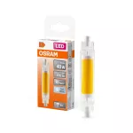 Lampa LED SLIM LINE R7S 4.5W 840 Glas R7s