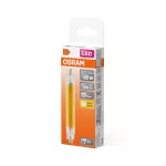 Lampa LED SLIM LINE R7S 8W 827 Glas R7s