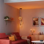 Lampa VINTAGE 1906 LED CLASSIC GLOBE O - SHAPE FILAMENT 4W 818 Smoke E27