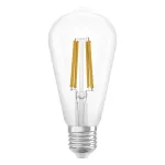 Lampa LED, klasyczny kształt bańki Edison 4W 830 230V szkło przezroczyste E27