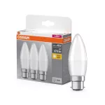 Lampa LED BASE CLASSIC B40 4,9W/827 230VFR B22D 10X3OSRAM