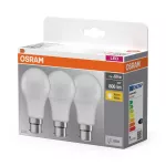 Lampa LED BASE CLASSIC A60 8,5W/827 230VFR B22D 10X3OSRAM