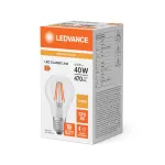 Lampa LED Superior Class CLASSIC A Filament szkło przezroczyste 40 non-dim 4.9W/827 E27 LEDVANCE