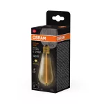 Lampa VINTAGE 1906® LED CLASSIC A, Globe and EDISON WITH FILAMENT-MAGNETIC STYLE 2.2W 827 Gold E27