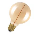 Lampa VINTAGE 1906® LED CLASSIC A, Globe and EDISON WITH FILAMENT-MAGNETIC STYLE 2.2W 827 Gold E27