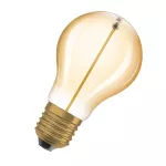 Lampa VINTAGE 1906® LED CLASSIC A, Globe and EDISON WITH FILAMENT-MAGNETIC STYLE 1.8W 827 Gold E27