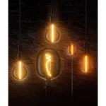 Lampa VINTAGE 1906® LED CLASSIC A, Globe and EDISON WITH FILAMENT-MAGNETIC STYLE 1.8W 818 Smoke E27