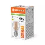 Lampa LED PERFORMANCE CLASS CLASSIC A Filament szkło przezroczyste 100 DIM 11W/827 E27 LEDVANCE