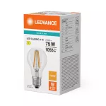 Lampa LED PERFORMANCE CLASS CLASSIC A Filament szkło przezroczyste 75 non-dim 7.5W/827 E27 LEDVANCE