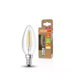 Lampa LED CLASSIC B ENERGY EFFICIENCY B 2.5W 827 Clear E14